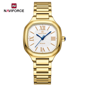 RELOJ NAVIFORCE NF5042 G/W/G DORADO