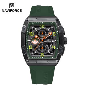 RELOJ NAVIFORCE NF8052 B/GN/GN CORREA DE SILICONA VERDE