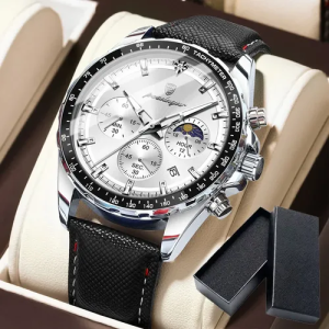 RELOJ CASUAL POEDAGAR P879BNB NEGRO-BLANCO