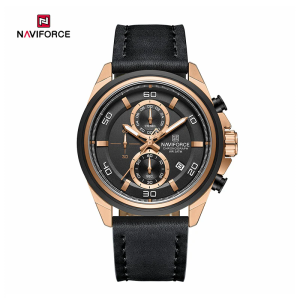 RELOJ NAVIFORCE NF8075 RG/B/B NEGRO/DORADO