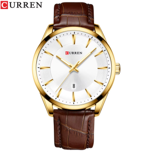 RELOJ CURREN CASUAL 8365-4/G.W.K MARRON/BLANCO