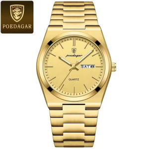 RELOJ CASUAL POEDAGAR P930BDD DE CADENA DORADO-DORADO