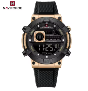 RELOJ NAVIFORCE NF9241T RG/B/B NEGRO/DORADO