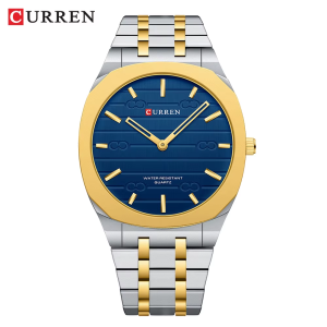 RELOJ CURREN CASUAL 8444-1/TG.U.TG DE CADENA PLATEADO/AZUL