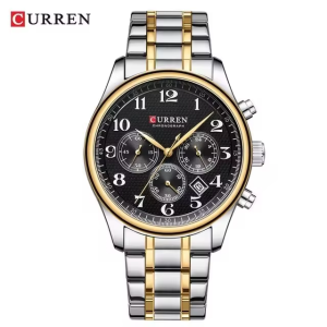 RELOJ CURREN CASUAL 8466-TG.B.TG DORADO/NEGRO