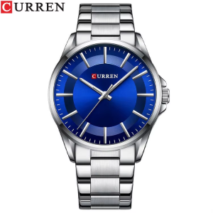 RELOJ CURREN CASUAL 8429-2/S.U.S PLATEADO/AZUL
