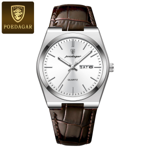 RELOJ POEDAGAR P830BM CORREA DE CUERO MARRON