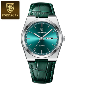RELOJ POEDAGAR P830BV CORREA DE CUERO VERDE