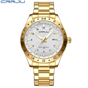 RELOJ CRRJU CASUAL CJ5007 DORADO