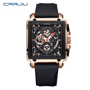 RELOJ CRRJU CASUAL CJ2312 NEGRO