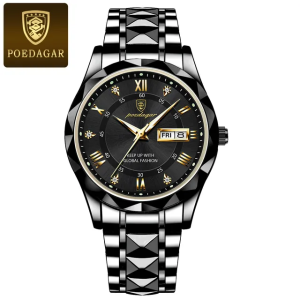 RELOJ CASUAL POEDAGAR P615N NEGRO
